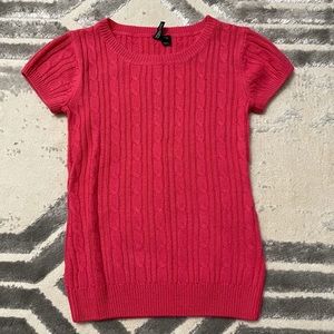 Pink Knit Sweater 2010s H&M Size 2